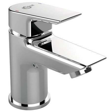 Ideal Standard Tesi bateria umywalkowa stojąca Piccolo z korkiem chrom A6566AA