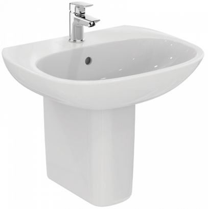 Ideal Standard Tesi umywalka 50 cm Light design z otworem na baterię T352301