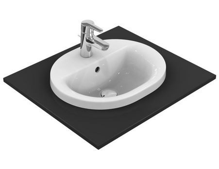 Ideal Standard Connect umywalka wpuszczana w blat 55x43 cm z otworem na baterię E503901