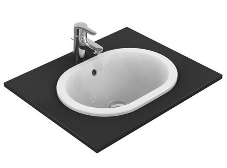 Ideal Standard Connect umywalka wpuszczana w blat 48x35 cm z otworem na baterię E504501