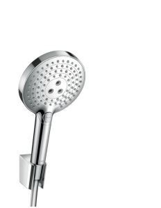Hansgrohe Raindance Select E 120/Poter's 1,6m zestaw prysznicowy biały/chrom 26721400
