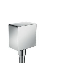 Hansgrohe Fixfit Square przyłacze kątowe węża zzaworem zwrotnym DN15 chrom 26455000