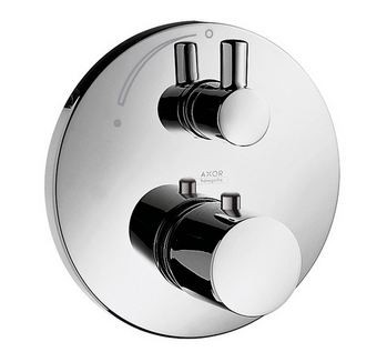 Axor Uno2 bateria podtynkowa termostatyczna z zaworem odcinającym chrom 38700000