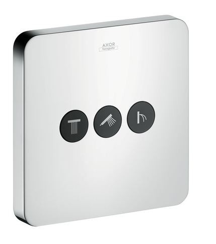 Axor ShowerSelect zawór odcinający do 3 odbiorników chrom 36773000
