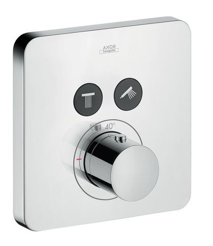 Axor ShowerSelect bateria termostatyczna do 2 odbiorników chrom 36707000