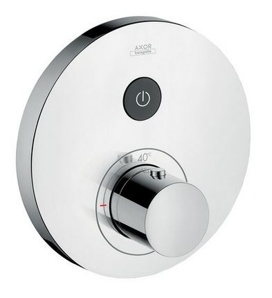 Axor ShowerSelect Round bateria termostatyczna Highflow do 1 odbiornika chrom 36722000