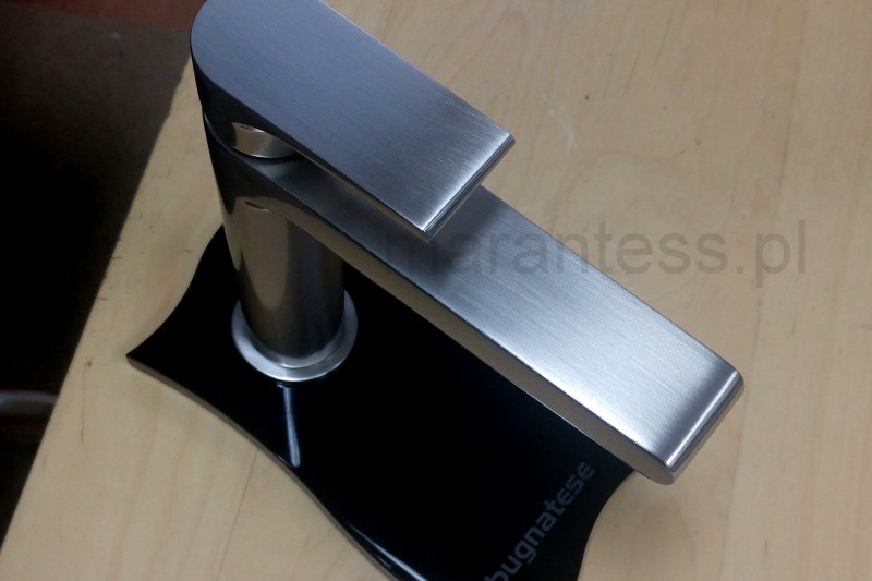 Bugnatese Simple bateria umywalkowa nikiel szczotkowany 6613SNS