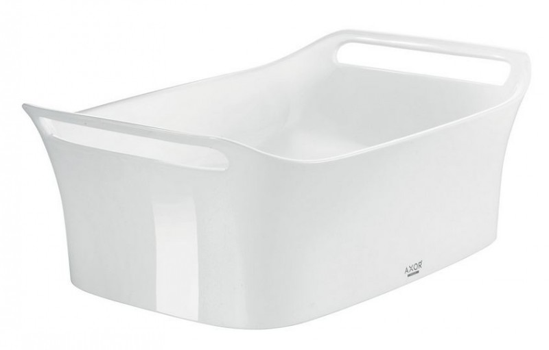 Axor Urquiola umywalka nablatowa misa 625 mm konglomerat biały 11300000