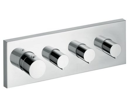 Axor ShowerCollection moduł z termostatem podtynkowy 3-drożny chrom 10751000