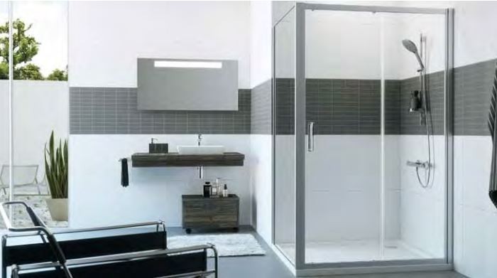 Huppe Classics 2 ścianka boczna 80cm wys. 200 cm srebrny połysk przeźroczyste C20510.069.321