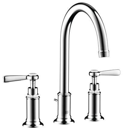 Axor Montreux bateria umywalkowa 3-otworowa nikiel szczotkowany 16514820