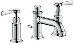 Axor Montreux bateria umywalkowa 3-otworowa nikiel szczotkowany 16535820