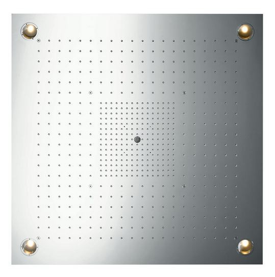Axor ShowerHeaven deszczownica z oświetleniem 97x97 cm stal 10623800
