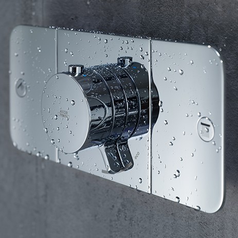 Axor One moduł z termostatem na 2 odbiorniki chrom 45712000