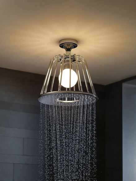 Axor LampShower Nendo deszczownica lampa sufitowa chrom 26032000