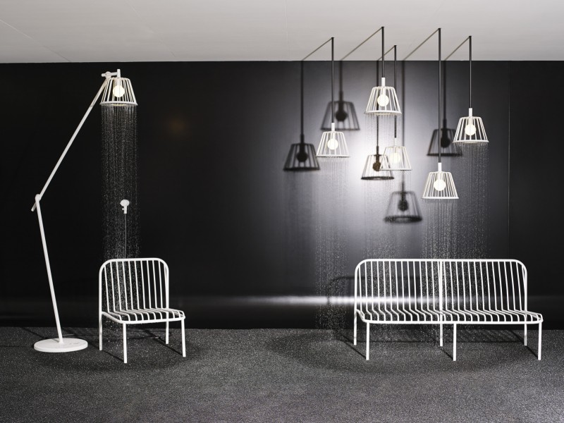 Axor LampShower Nendo deszczownica lampa sufitowa chrom 26032000