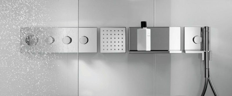 Axor ShowerCollection moduł z termostatem podtynkowy 3-drożny chrom 10751000