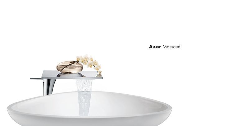 Axor Massaud umywalka stawiana na blat 80 cm konglomerat biały 42300000