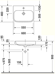 Duravit Happy D.2 umywalka 60cm 60x46 biały alpin 2315600000