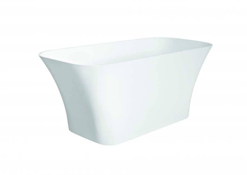 Besco Assos wanna wolnostojąca 160x70 lany marmur biały ASSOS 160