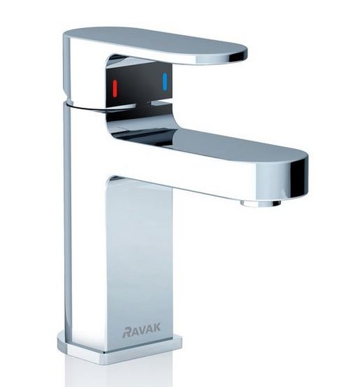 Ravak Chrome bateria umywalkowa niska bez korka chrom X070041
