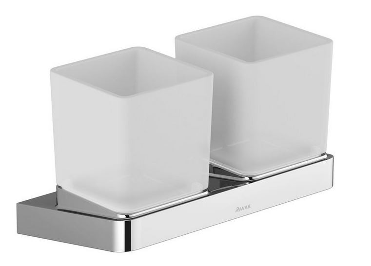 Ravak 10 komplet kubków chrom X07P322