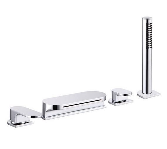 Ravak Chrome bateria wannowa 4-otworowa chrom X070073