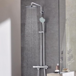 Grohe Euphoria XXL 210 system zestaw prysznicowy termostatyczny z deszczownicą chrom 27964000