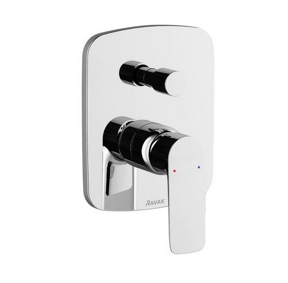 Ravak Classic bateria wannowo/prysznicowa podtynkowa z przełącznikiem chrom X070086