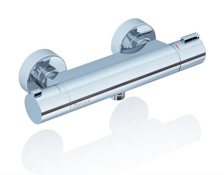 Ravak Termo bateria prysznicowa termostatyczna natynkowa chrom X070051