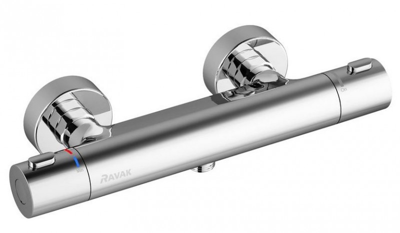 Ravak Termo bateria prysznicowa termostatyczna natynkowa chrom X070096