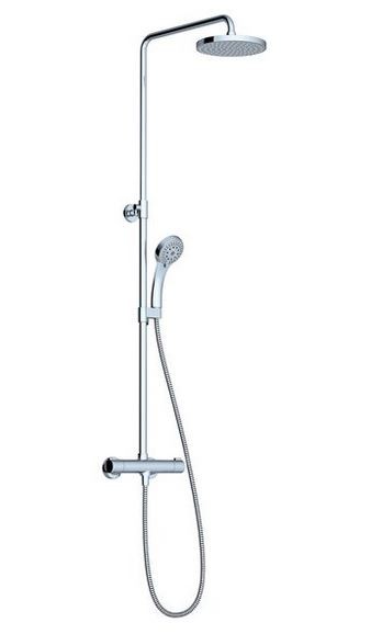 Ravak Termo zestaw prysznicowy Termo 100 z baterią termostatyczną i zestawem prysznicowym chrom X070058