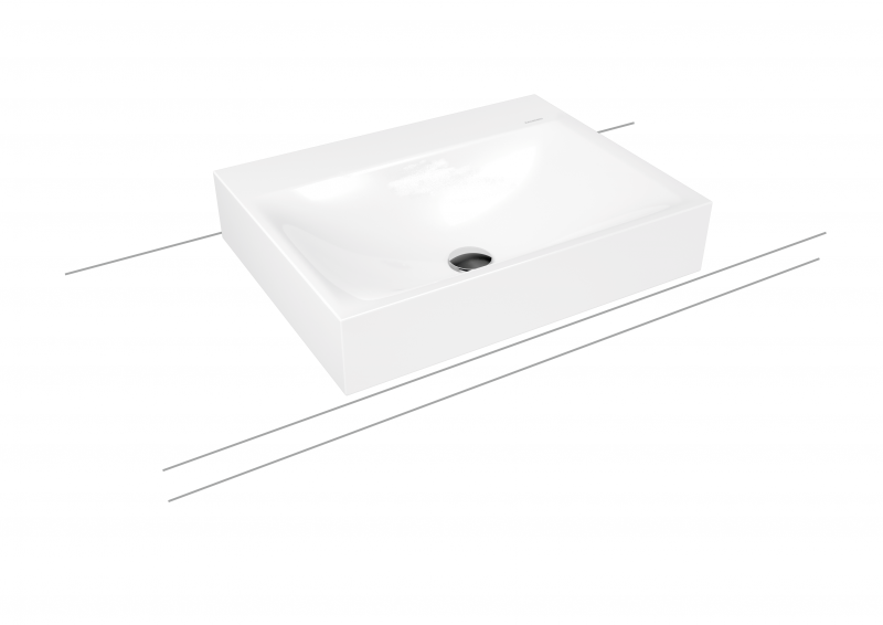 Kaldewei Silenio umywalka nablatowa bez przelewu 60x46 cm wys. rantu 120 mm 3042 904106303001