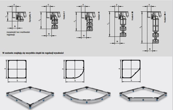 Kaldewei rama 150/180 do brodzików FR 5300 530000140000