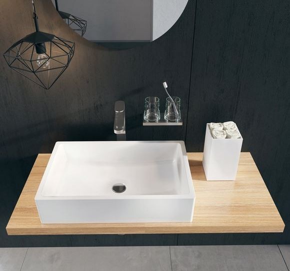 Ravak Formy 01 umywalka stawiana na blat 60x39 cm XJL01260000