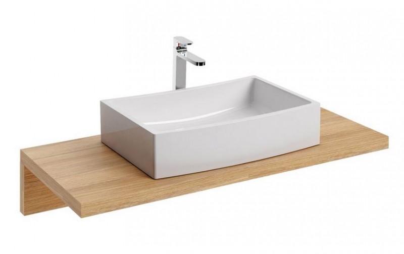 Ravak Formy 02 umywalka stawiana na blat 50x41 cm XJM01250000