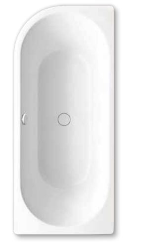 Kaldewei Meisterstuck Centro Duo 1 lewa wanna wolnostojąca 170x75 stal emaliowana biały 1129 202040403001