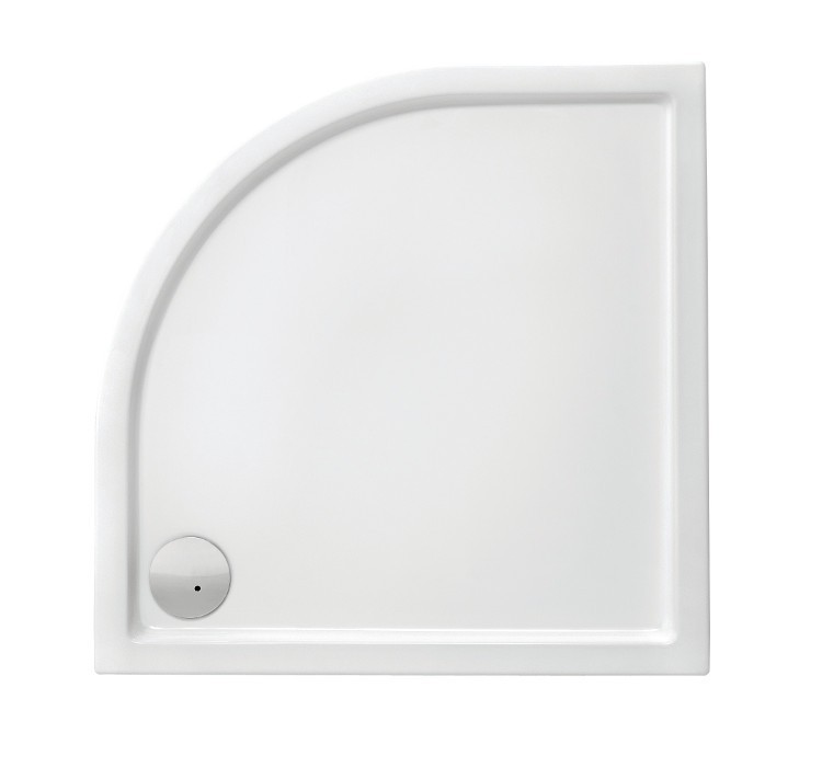 Roca Malaga Rondo Medio brodzik półokrągły 90x90 biały A27T003000