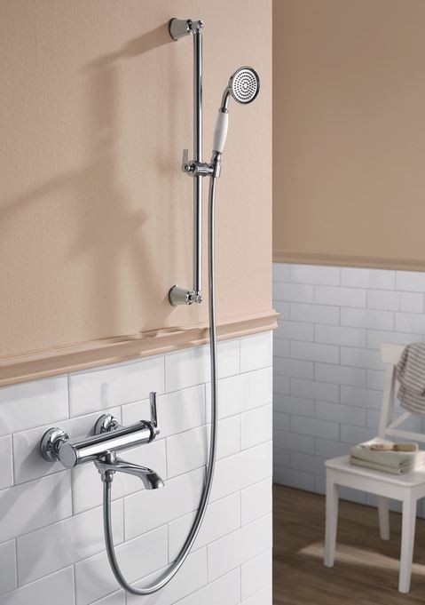 Omnires Armance bateria wannowa retro chrom AM5230CR