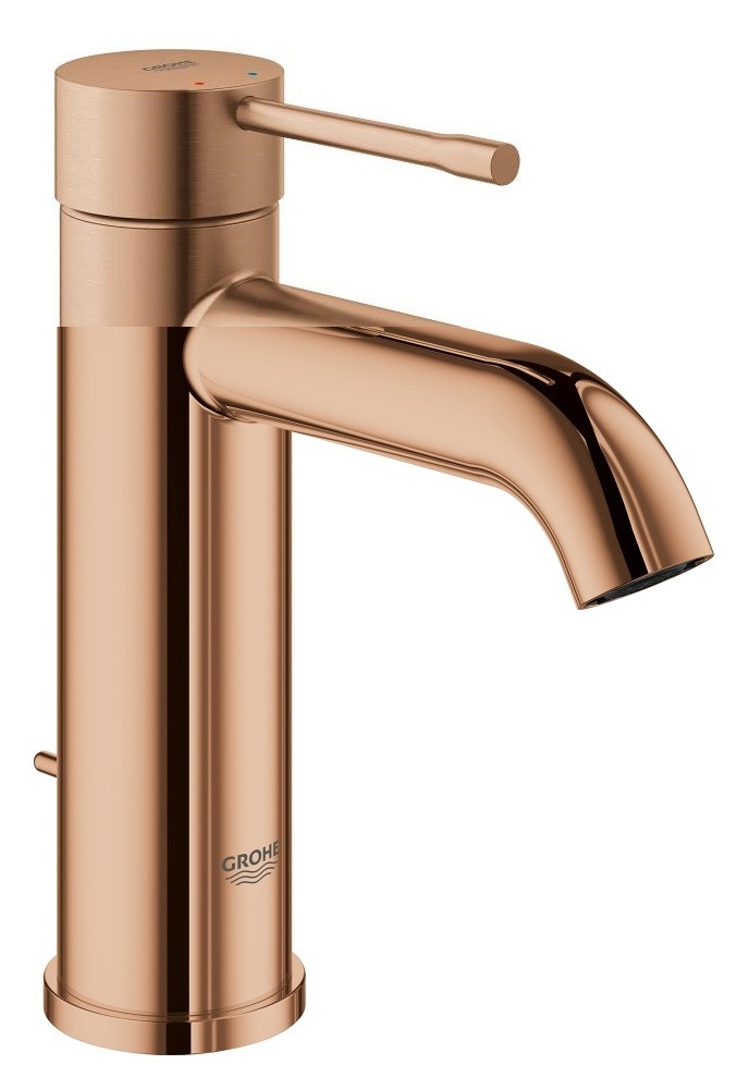 Grohe Essence New bateria umywalkowa złoty szczotkowany Brushed Warm Sunset 23589DL1