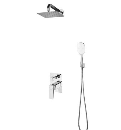 Omnires Parma System zestaw podtynkowy z deszczownicą chrom SYSPM10CR