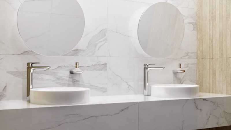 Kludi Ameo bateria umywalkowa wysoka bez korka chrom 412980575