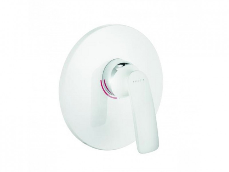Kludi Balance jednouchwytowa bateria prysznicowa podtynkowa biały/chrom 526559175