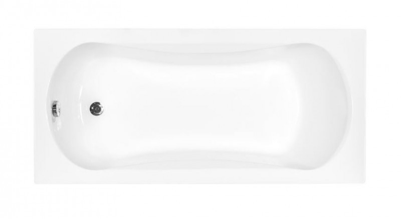 BESCO Aria wanna prostokątna 150x70 akryl biały