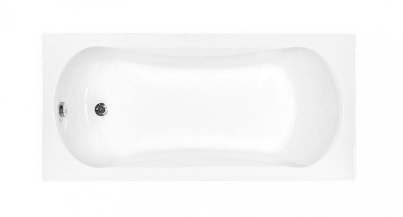 BESCO Aria Prosafe wanna prostokątna płytka bezpieczna 150x70 akryl biały