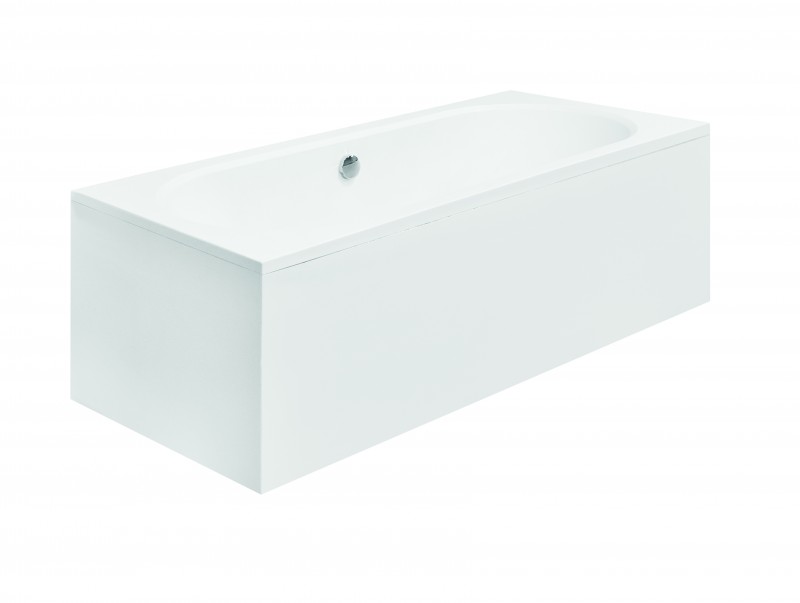 BESCO Vitae wanna prostokątna 150x75 cm akryl biały