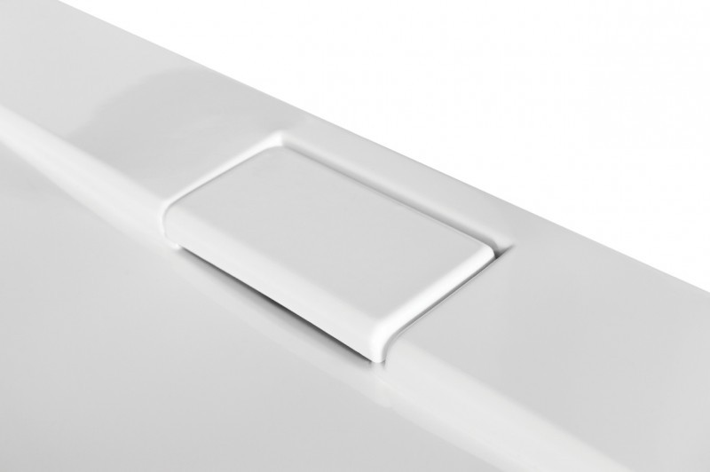 BESCO Axim Ultraslim brodzik prostokątny 100x90 wys.4,5 cm akryl biały