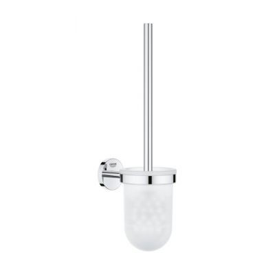 Grohe BauCosmopolitan szczotka toaletowa komplet szkło / chrom 40463