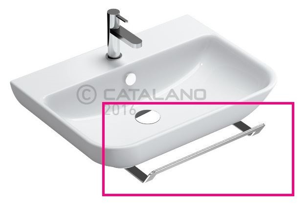 Catalano Sfera 60 reling dekoracyjny wieszak na ręcznik chrom 5P60BSF00