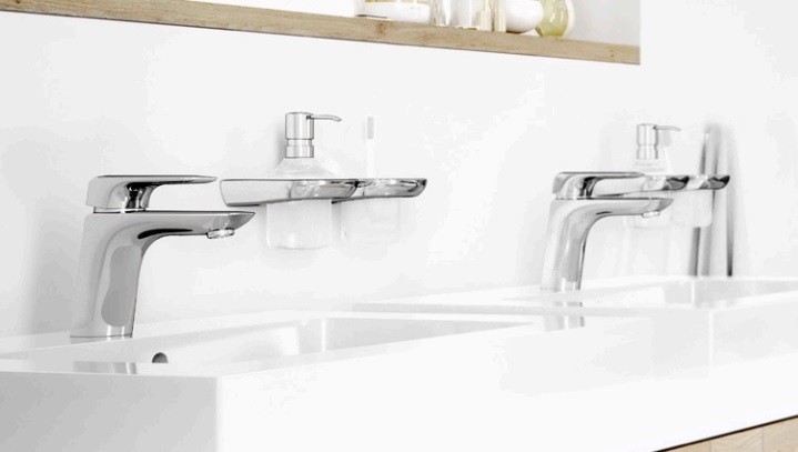 Kludi Ameo bateria umywalkowa z korkiem automatycznym chrom 410290575